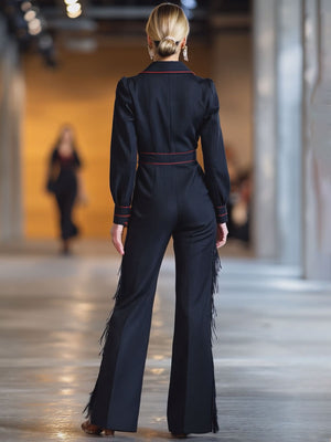 The Jaspine Denim Jumpsuit