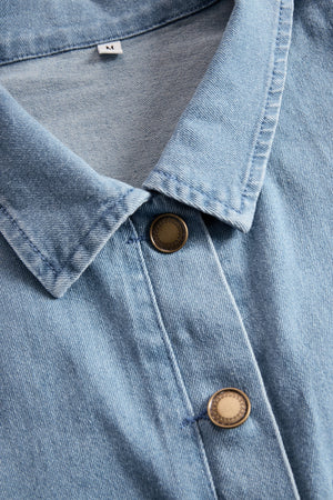 The Ismérie-Rose Denim Jumpsuit