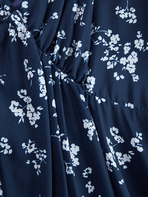The Anne-Laure Chiffon Maxi Dress