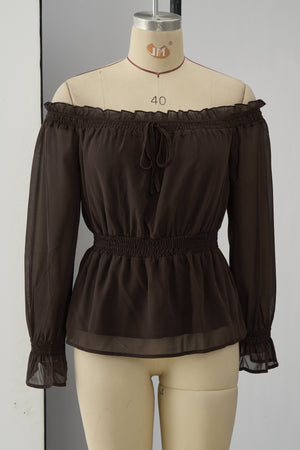 The Corinne Chiffon Blouse