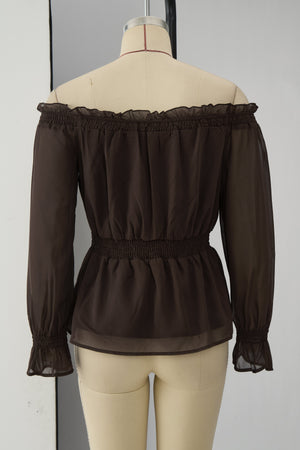 The Corinne Chiffon Blouse