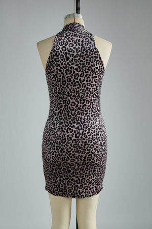 The Arsinoé Velvet Mini Dress