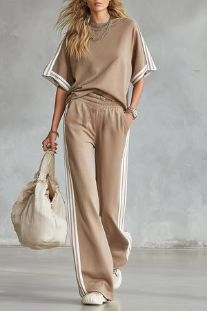 The Francine Striped Cotton Set