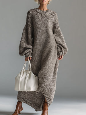 The Fébronie Knit Maxi Dress
