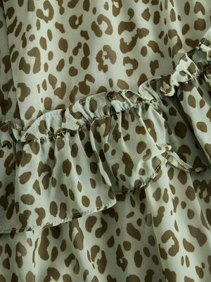The Armande Chiffon Midi Dress