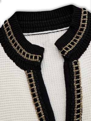 The Marianne Pleated Knit Set