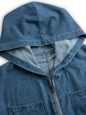 The Oyanne Denim Jumpsuit
