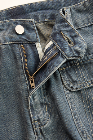The Julienne-Rose Denim Trousers
