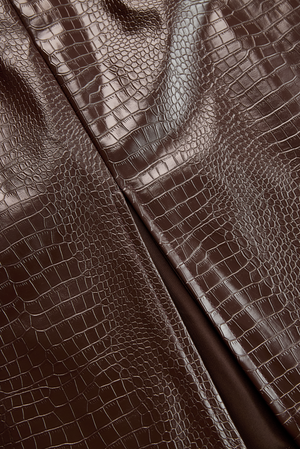 The Justinienne Leather Skirt