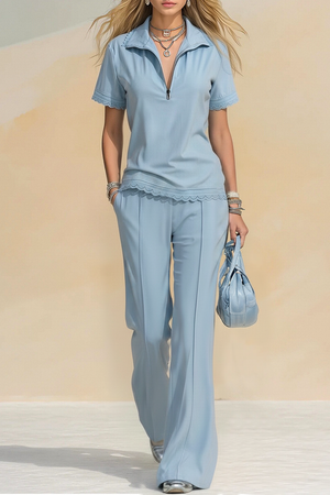 The Florence Denim Set