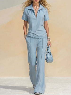 The Florence Denim Set