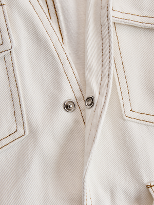 The Laurane Denim Mini Dress