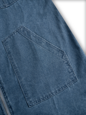 The Oyanne Denim Jumpsuit