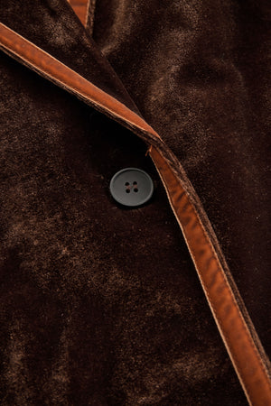 The Augustine Velvet Coat