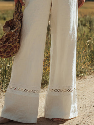 The Léane Cotton Linen Jumpsuit