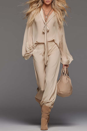 The Aveline Chiffon Set