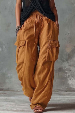 The Éphraïse Cotton Linen Trousers
