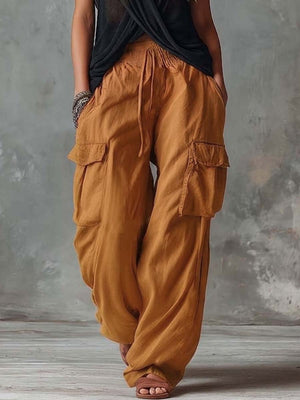 The Éphraïse Cotton Linen Trousers
