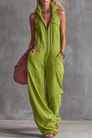 The Félicissime Cotton Linen Jumpsuit