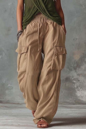 The Éphraïse Cotton Linen Trousers