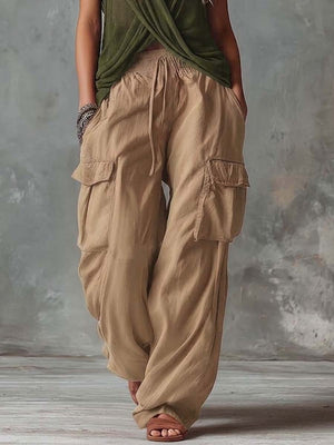 The Éphraïse Cotton Linen Trousers