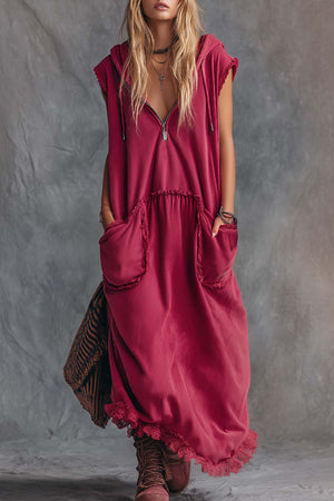 The Adalsinde Cotton Linen Maxi Dress