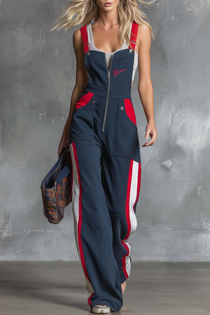 The Ermeline-Rose Cotton Jumpsuit