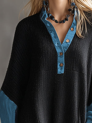 The Adèle-Marie Knit Maxi Dress