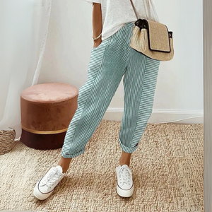 Elastic-Waist Comfort Trousers
