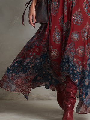 The Anastasie Chiffon Maxi Dress