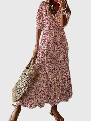 Boho Vintage Maxi Dress