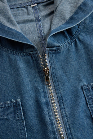 The Oyanne Denim Jumpsuit