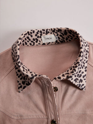 The Colombe Suede Shirt
