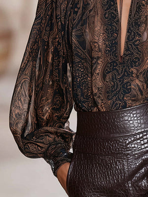 The Anouchka Chiffon Shirt