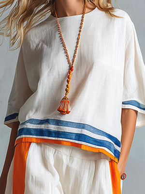 The Carine Linen Set