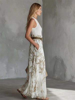 The Eulalienne Chiffon Trousers