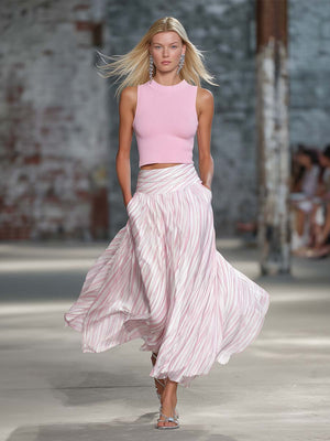 The Amélie Striped Chiffon Set