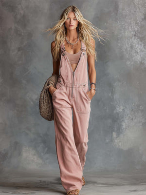 The Ermentrude Denim Jumpsuit