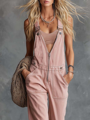 The Ermentrude Denim Jumpsuit