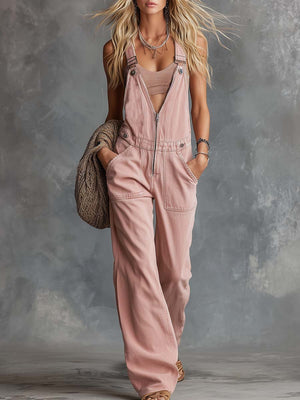 The Ermentrude Denim Jumpsuit