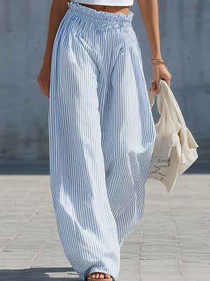 The Camille Striped Cotton Set