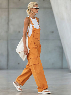 The Élisende Cotton Linen Jumpsuit