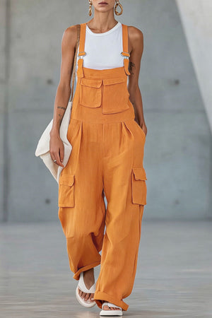The Élisende Cotton Linen Jumpsuit