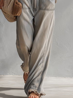 The Éleuthérie Denim Jumpsuit
