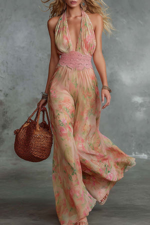The Eberarde Chiffon Jumpsuit
