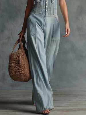 The Dagoberte Denim Jumpsuit