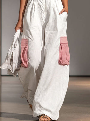 The Crépine Cotton Linen Jumpsuit