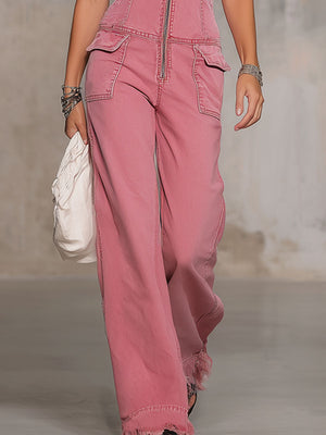 The Corneille Denim Jumpsuit