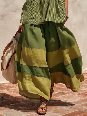 The Anstrudie Cotton Linen Trousers