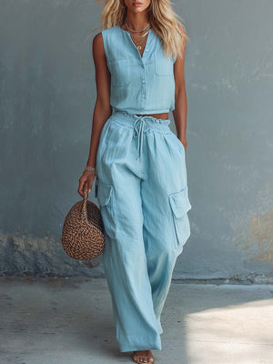 The Domitille Linen Set